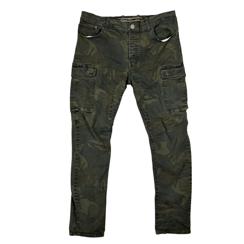 Jet Lag Mens Size 36 Camo Pants Gorpcore